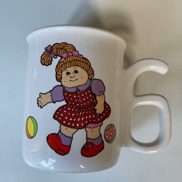 Vintage Cabbage Patch Kids Mug – 1980s OAA Inc, Collectible Ceramic Cup, Retro - Picture 3 of 4